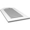 Ekena Millwork Octagonal Top Surface Mount PVC Gable Vent: Functional, w/ 3-1/2"W x 1"P Standard Frame, 18"W x 36"H GVPOT18X3601SF - alternate 5